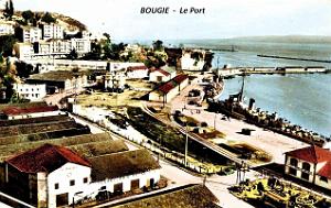 Bougie - Port et Navire de Guerre